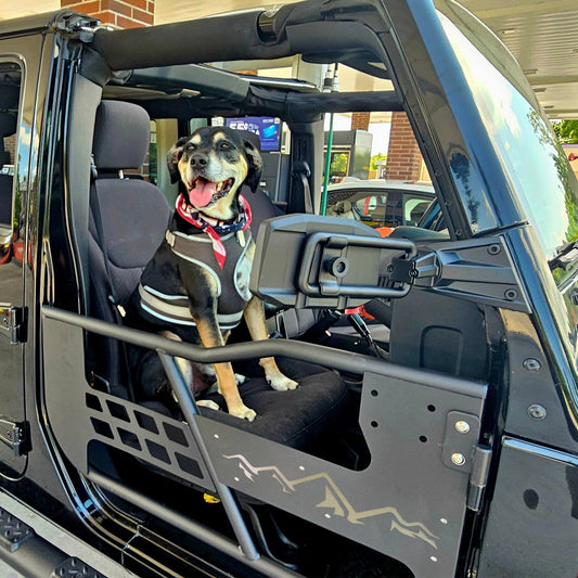 Tube Doors Fit 2020-2025  Gladiator JT 4-Doors  No with Mirror Mount