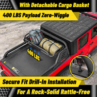 Heavy Duty Roll Bar & Cargo Basket