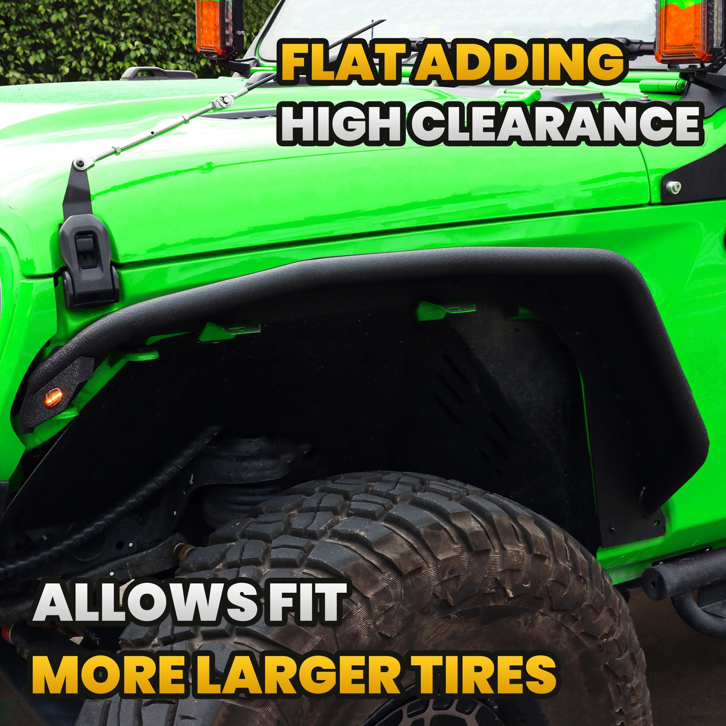 Fender Flares JL/JLU 4PCS