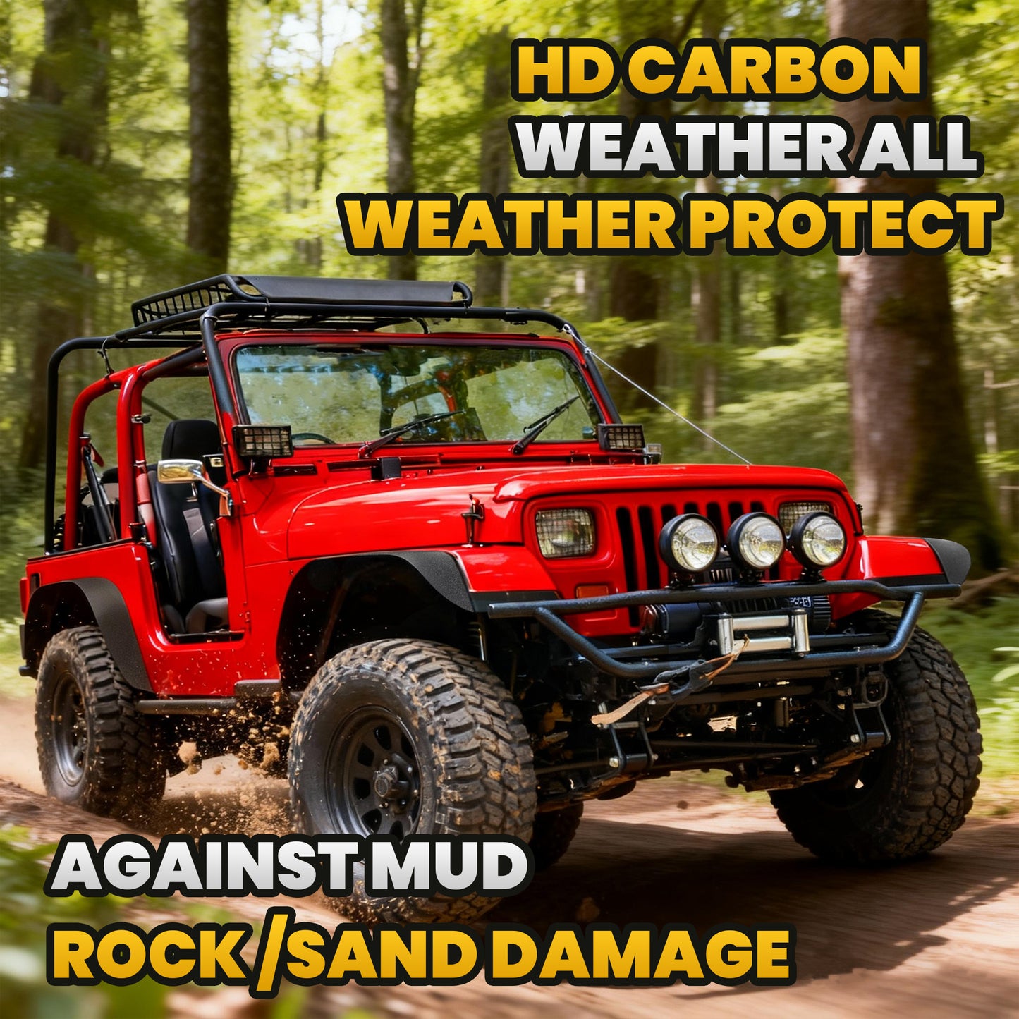 Fender Flares TJ/YJ 4PCS