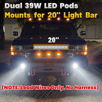 Ford F-150 92-97 Front Bumper|Direct Bolt-On, No Drill, Work Truck & Off-Road Armor, OEM Fit Upgrade