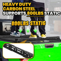 Adjustable Universal Truck Bed Rack for Gladiator Tacoma Ranger Maverick F150 Silverado GMC Sierra Ram Tundra