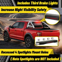 Stainless Steel Sport Roll Bar for Full Size Pickup Truck with Brake Light