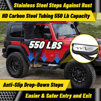 For 2018-2026 Wrangler JL JLU 2 Door