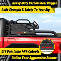 Heavy Duty Roll Bar & Cargo Basket