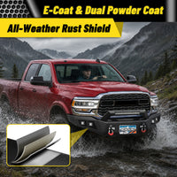 Ram 2500/3500 2019-2026 Front Bumper|Heavy-Duty Carbon Steel, Winch Mount, D-Rings, LED Lights & License Plate Mount