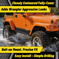 For 1997-2006 Wrangler TJ 2 Doors