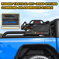 Heavy Duty Roll Bar & Cargo Basket