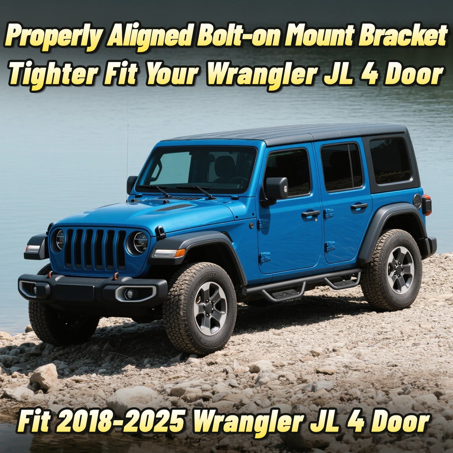 Fit 2018-2025 Jeep Wrangler JL 4-Door-Snow