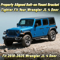 Fit 2018-2025 Jeep Wrangler JL 4-Door-Snow