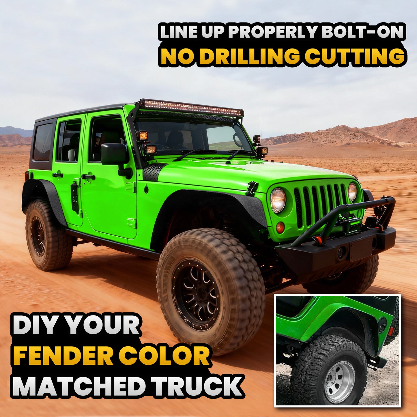 Fender Flares JK/JKU