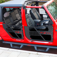 Tube Doors Fit 2018-2026 Wrangler JL (NOT JK) 4-Doors  No with Mirror Mount