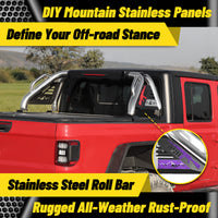 Universal Sport Stainless Steel Roll Bar with Brake Light