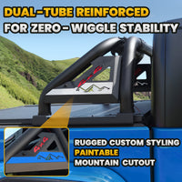 Truck Bed Roll Bar for Full-Size Pickup Trucks