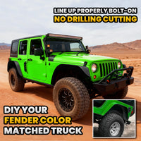 Fender Flares JL/JLU 4PCS
