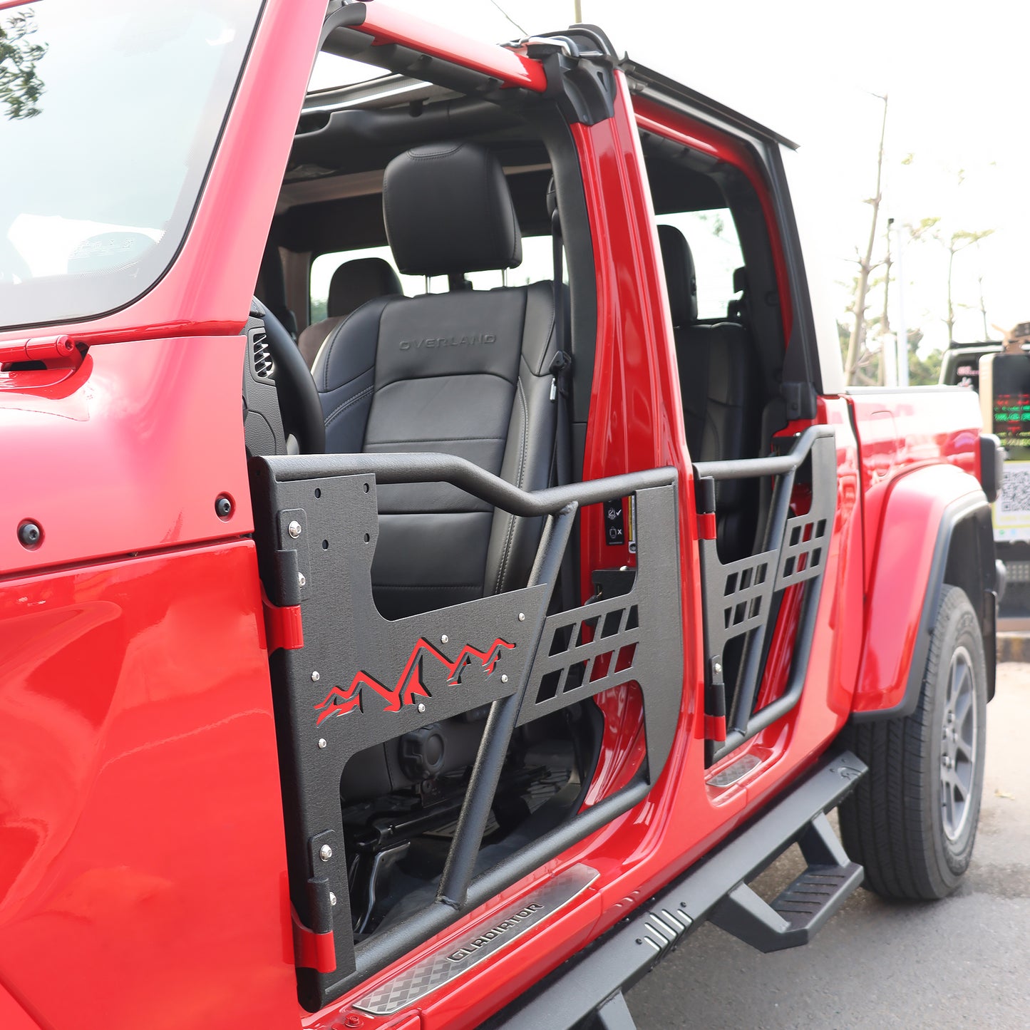 Tube Doors Fit 2020-2025  Gladiator JT 4-Doors  No with Mirror Mount