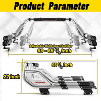 Heavy Duty Adiustable Stainless Steel Roll Bars