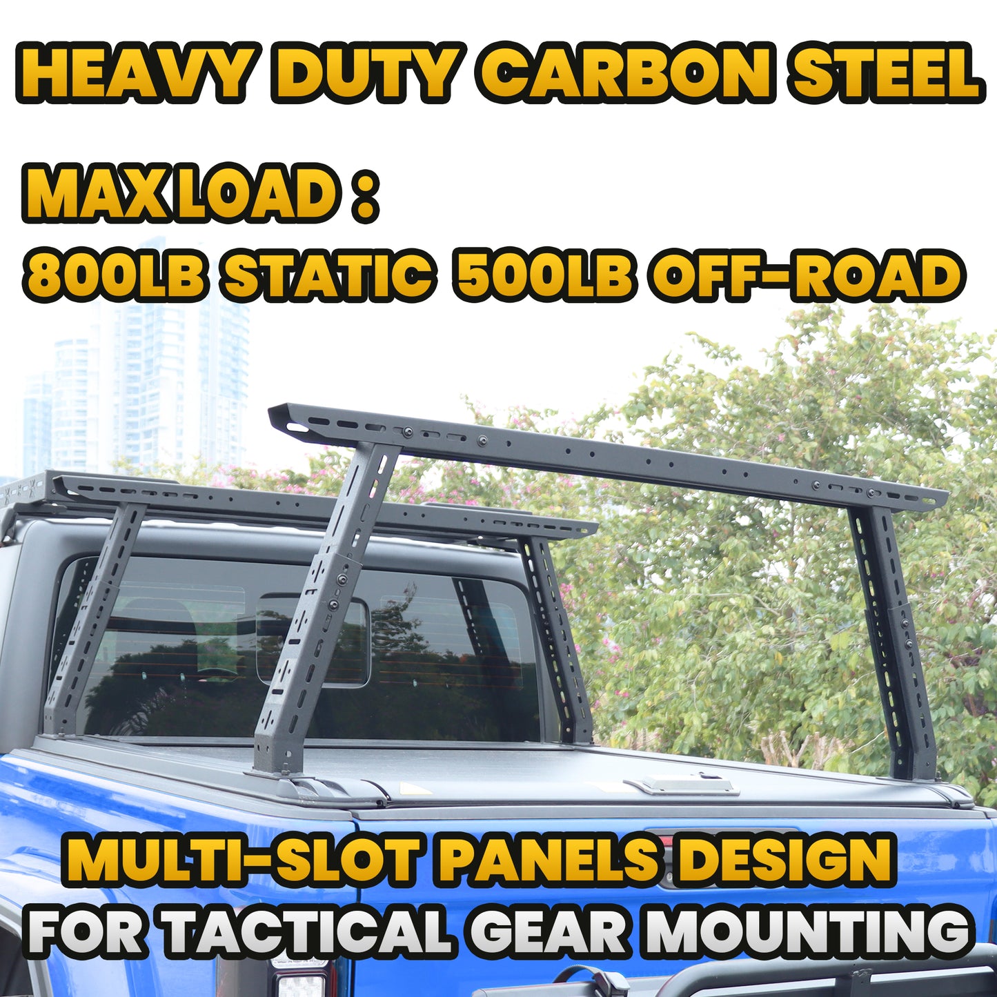 16"~25" High Truck Bed Rack For Ford F150/250/350 / Ratpor / Lightning / Maverick / Ranger