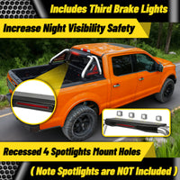 Universal Truck Bed Roll Bar Stainless Steel