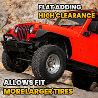 Fender Flares TJ/YJ 4PCS