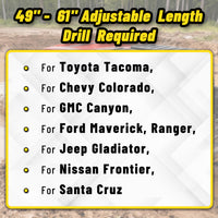Truck Bed Extender 48“ - 58”