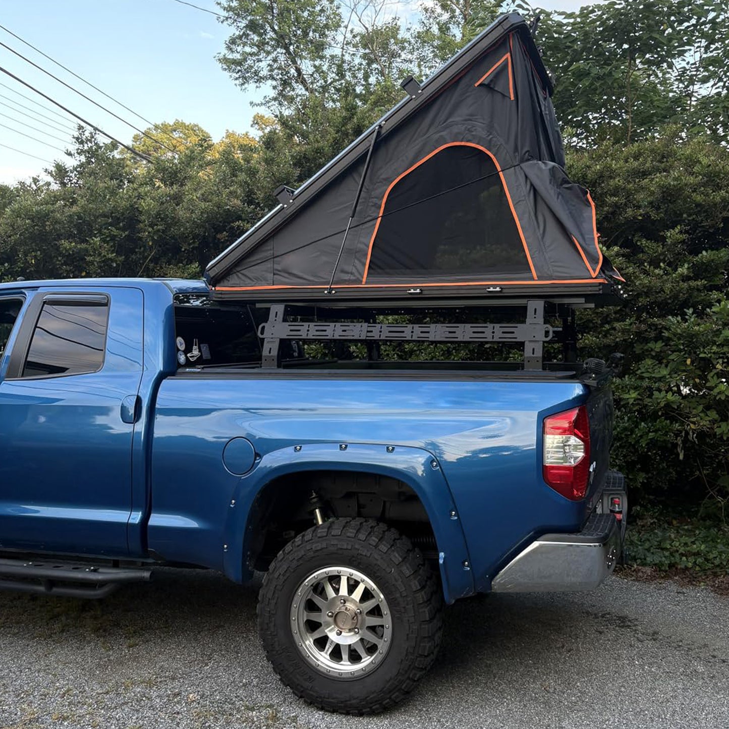 14"~17" Low Profile Bed Racks with Sidebars for Ford F150/250/350 / Ratpor / Lightning / Maverick / Ranger