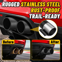 MONOKING2.5" Inlet 3.5" Outlet  Dual Exhaust Tip