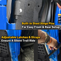 Battle Axe Styling Half Doors for 2020-2026  Gladiator JT 4-Door