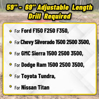 Truck Bed Extender 55“ - 68”