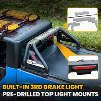 Truck Bed Roll Bar for Full-Size Pickup Trucks