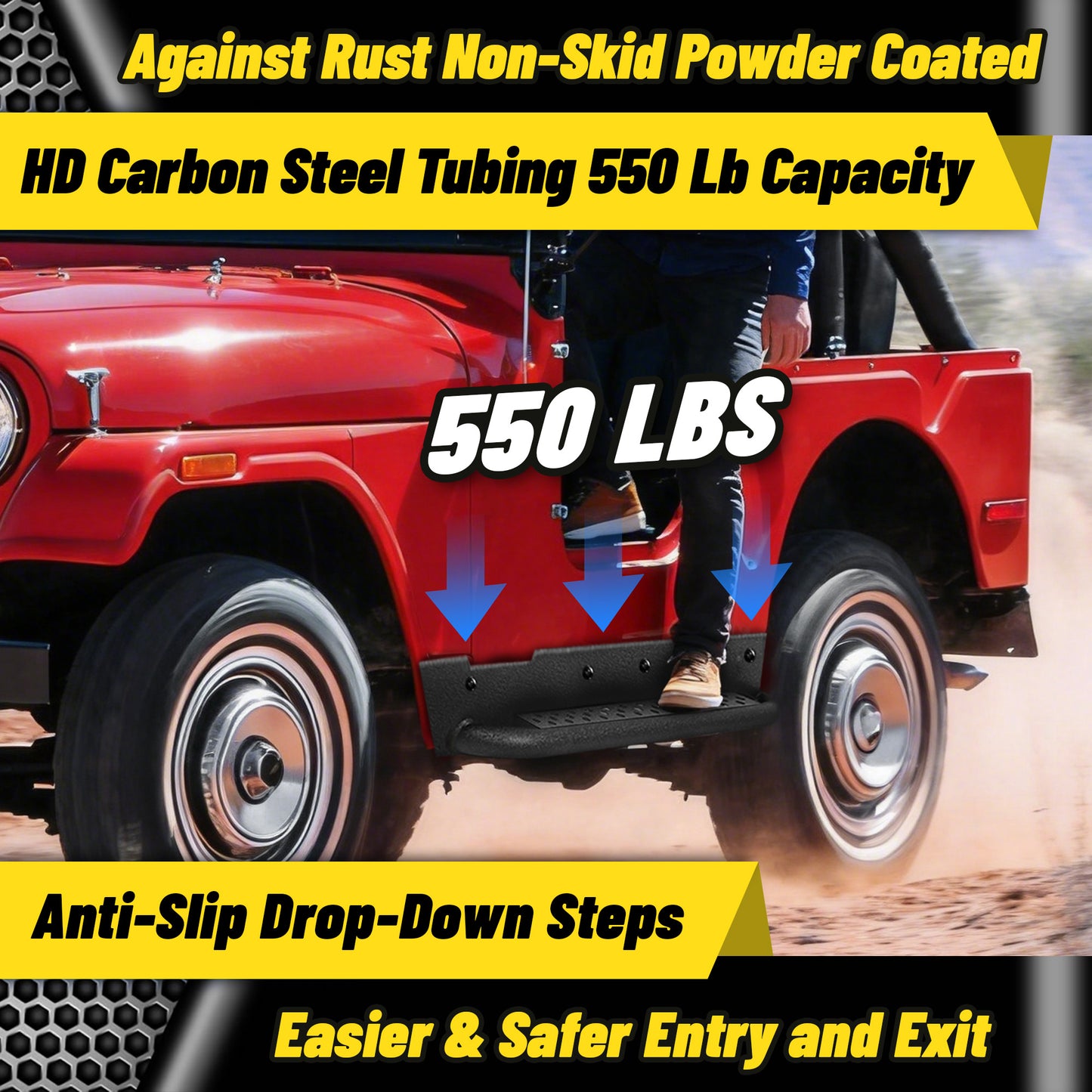 For 1997-2006 Wrangler TJ 2 Doors