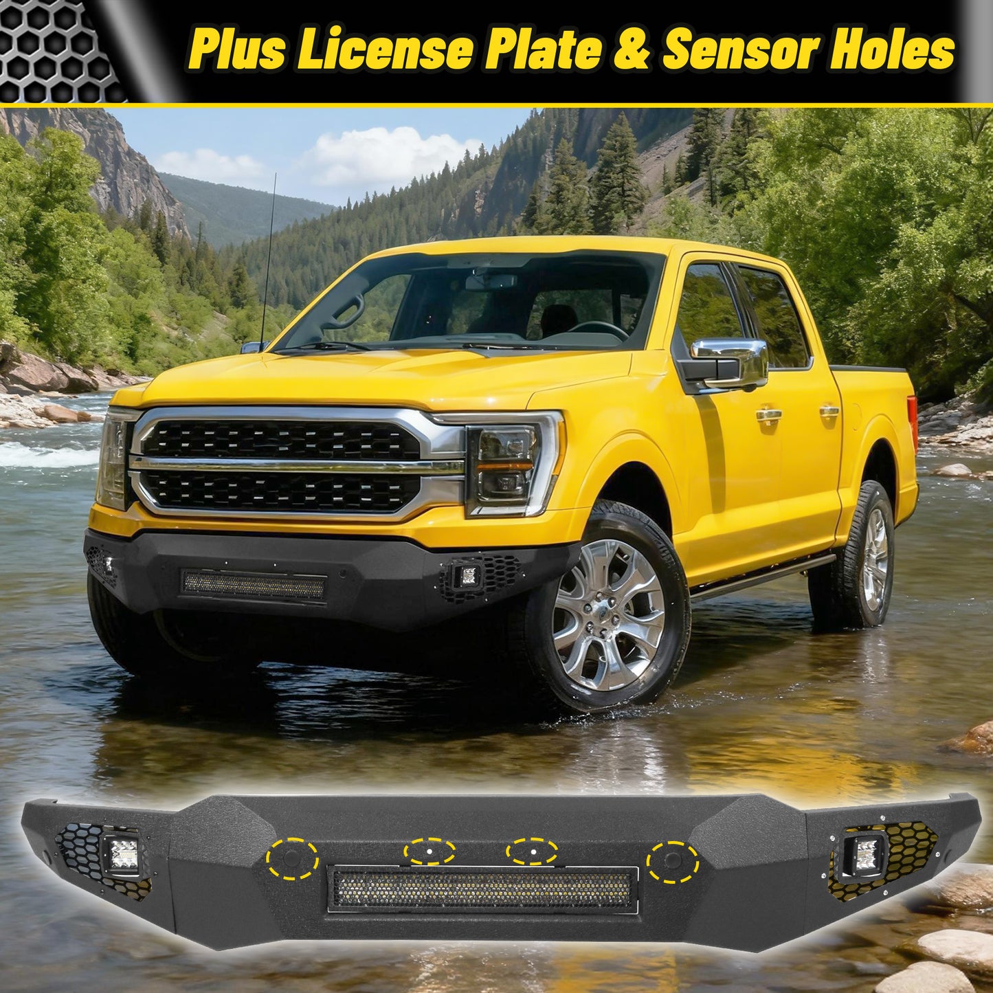 Ford 2021-2023 Fornt Bumper