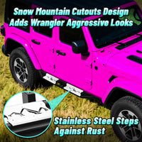 Fit 2018-2025 Jeep Wrangler JL 4-Door