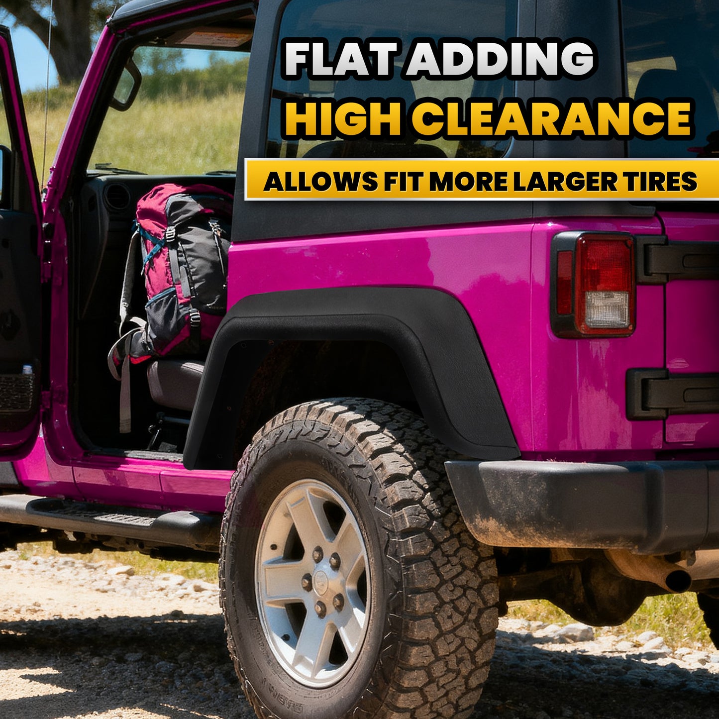 Fender Flares TJ/LJ 4PCS