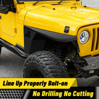 TJ / YJ Front Fender Flares