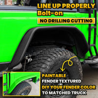 Fender Flares JL/JLU 4PCS