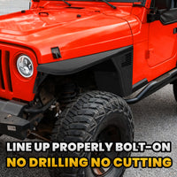 Fender Flares LJ/TJ 4PCS