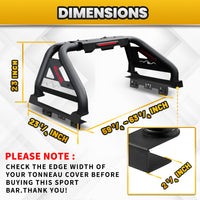 Truck Bed Roll Bar for Full-Size Pickup Trucks