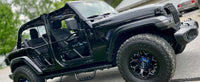 Tube Doors Fit 2007-2018 Wrangler JK (NOT JL) 4-Doors No with Mirror Mount