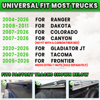 Truck Bed Roll Bar for Mid-Size Pickup Trucks