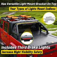 Truck Bed Roll Bar for Mid-Size Pickup Trucks
