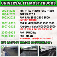MONOKING 16-25" Mid Height Bed Rack with Sidebars USA Flag for Jeep Gladiator