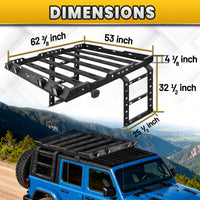 JEEP 2007-2018  JK Wrangle Roof Cargo Basket