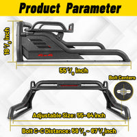 Heavy Duty Roll Bar & Cargo Basket