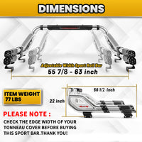 Heavy Duty Adiustable Stainless Steel Roll Bars