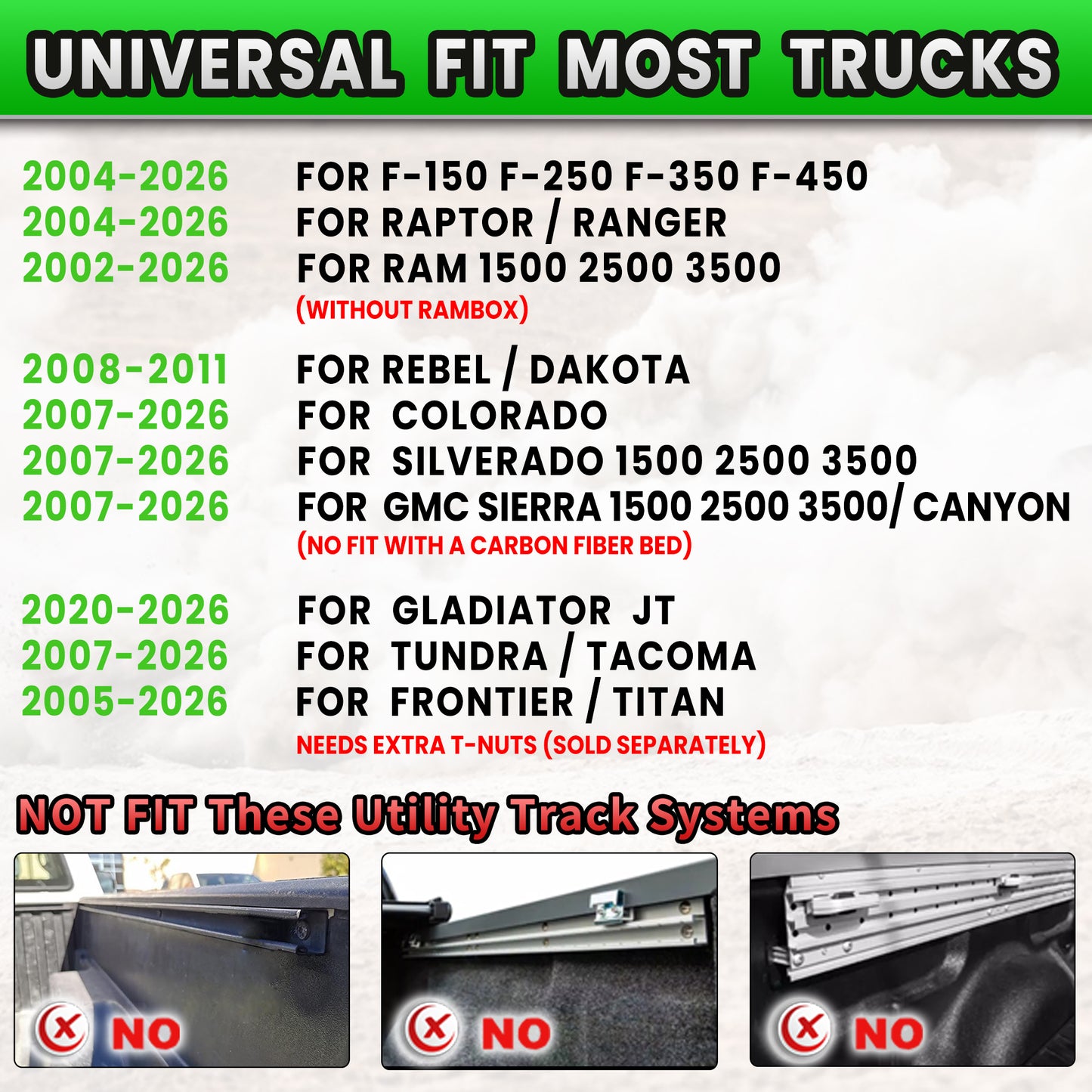 Adjustable Double Tube Roll Bar for Universal Pickup Truck with Brake Light