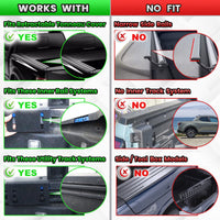 Universal Heavy-Duty Steel Chase Bar with Integrated Third Brake Light