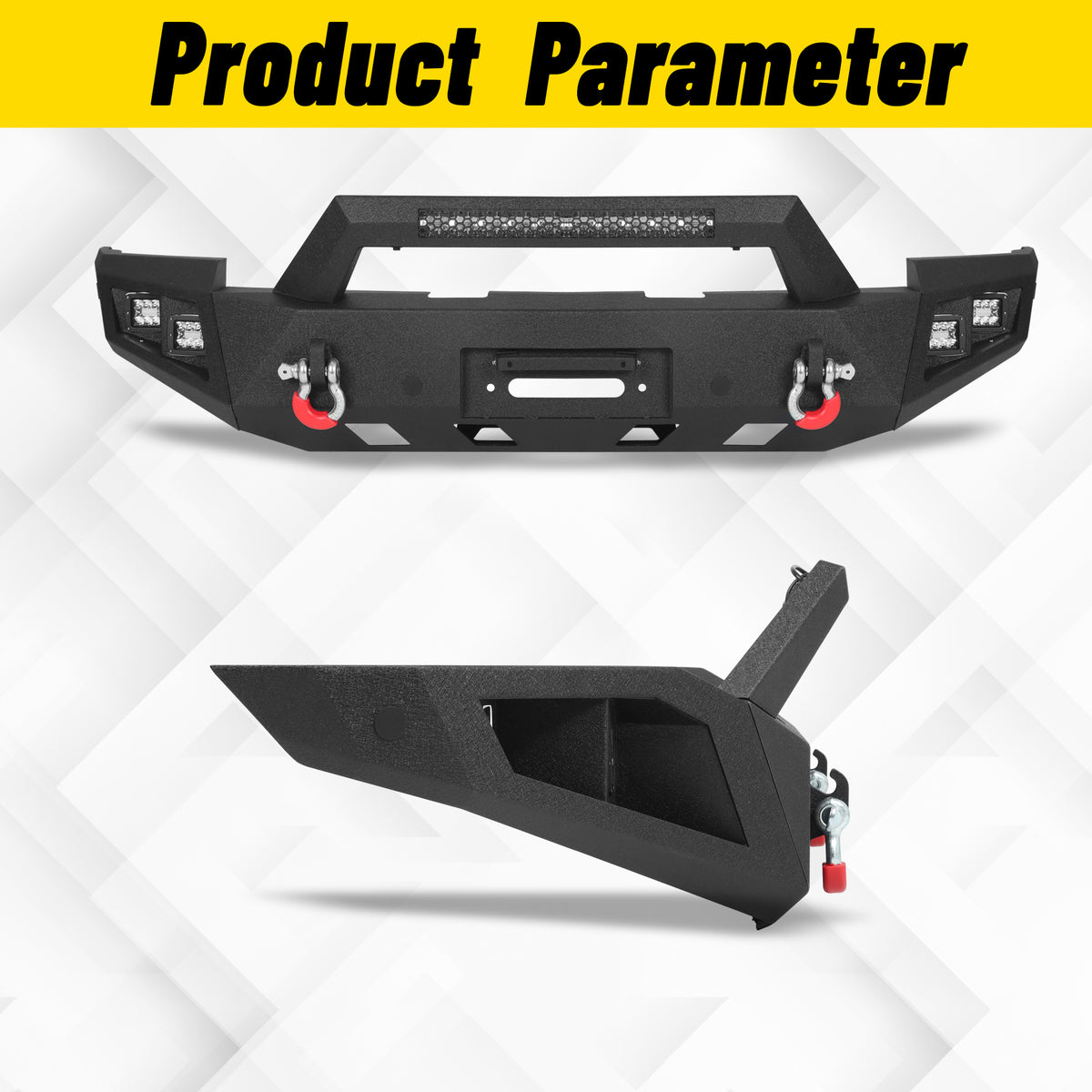 ATEAFB051 Front Bumper Product Parameter Image