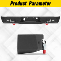 ATEAFB052 Rear Bumper Product Parameter Image