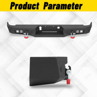 ATEAFB053 Rear Bumper Product Parameter Image